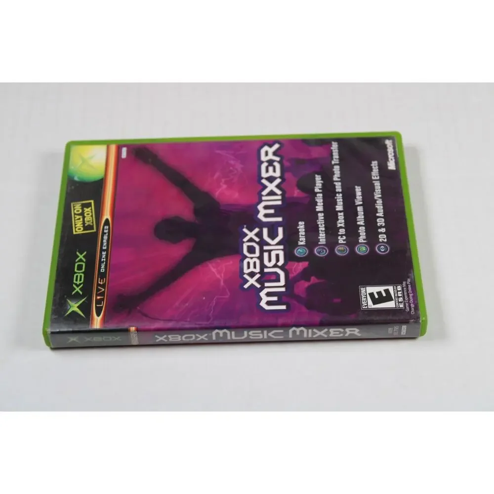 Xbox Music Mixer (Microsoft Xbox, 2003) Authentic, tested/works